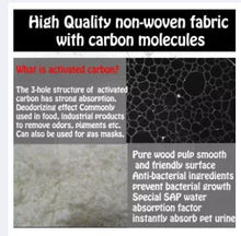 Load image into Gallery viewer, Dono Bamboo Carbon Fiber Training Pee Pad Charcoal Pet Dog Absorbent Anti Bacterial Odor Deodorizing (Bundle of 2)