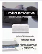 Load image into Gallery viewer, Dono Bamboo Carbon Fiber Training Pee Pad Charcoal Pet Dog Absorbent Anti Bacterial Odor Deodorizing (Bundle of 2)