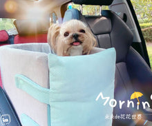 Load image into Gallery viewer, Pet Car Booster Seat (Tiffany Green)