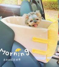 Load image into Gallery viewer, Pet Car Booster Seat (Yellow)