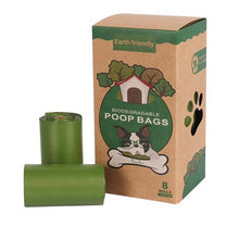Load image into Gallery viewer, Biodegradable Furry Kids Poop Bag Refill (Box of 8 rolls)