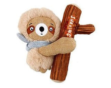 Load image into Gallery viewer, GiGwi Shaking Fun Series: 2 IN 1 Plush Dog Toy with Squeaker (Shaking Sloth)
